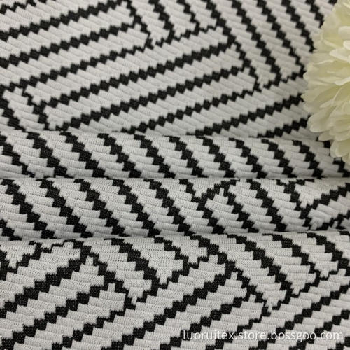 Zebra Stripes Jacquard Cloth